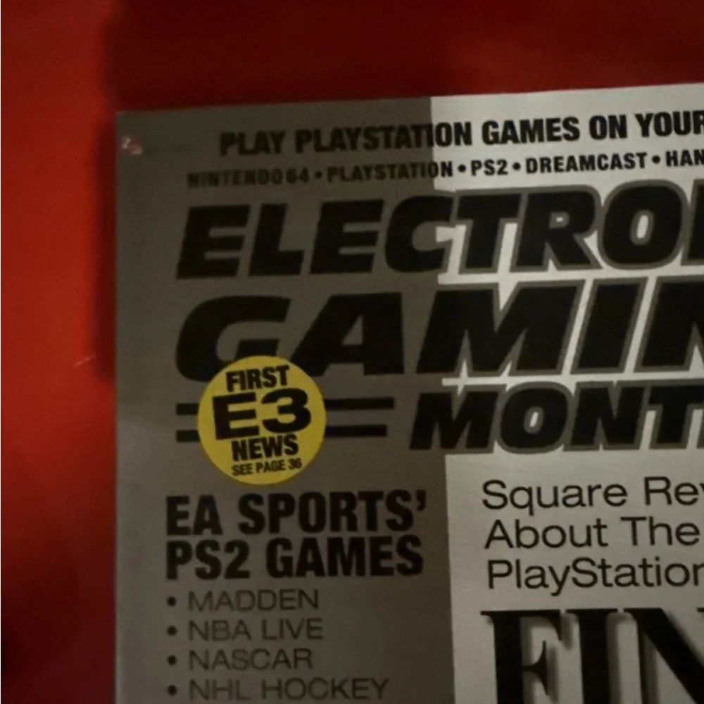 Electronic Gaming Monthly EGM Final Fantasy IX #132 July 2000 Retro Gaming Y2K